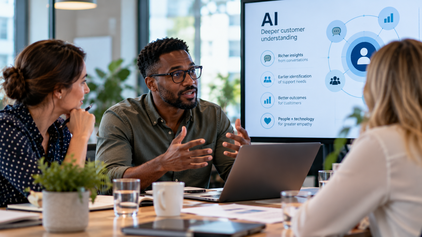 The role of AI. exploring responsible and customer driven insights.