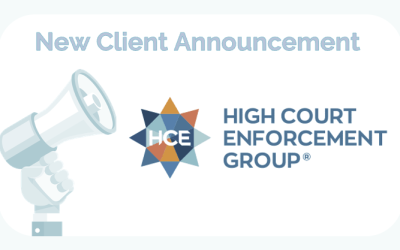 New Client Announcement – High Court Enforcement Group